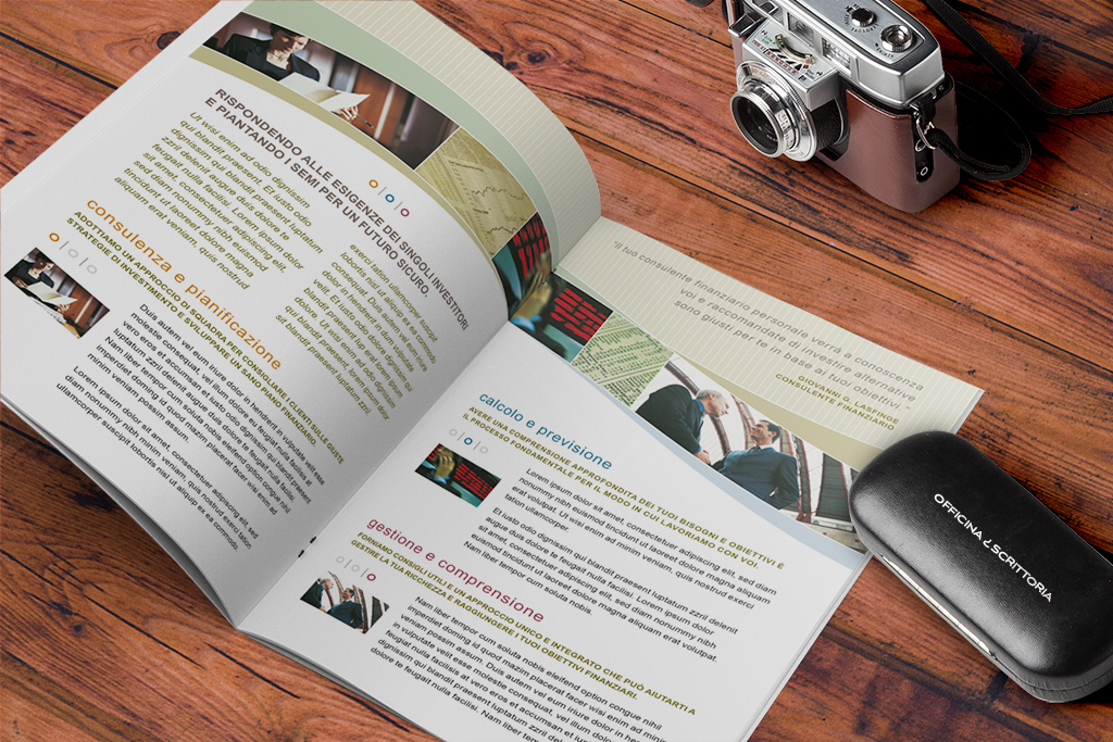 Cataloghi, magazine e brochure punto metallico
